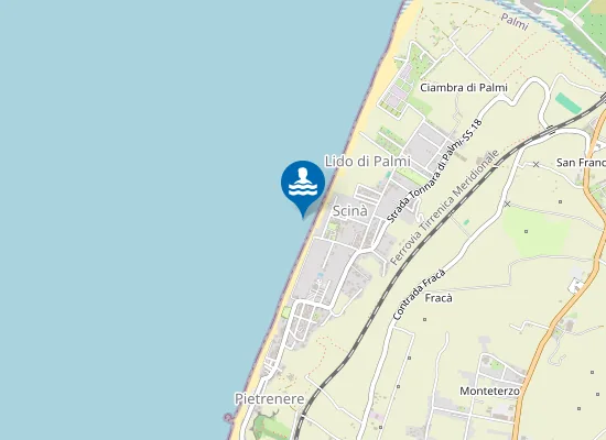 Map of LIDO LA QUIETE