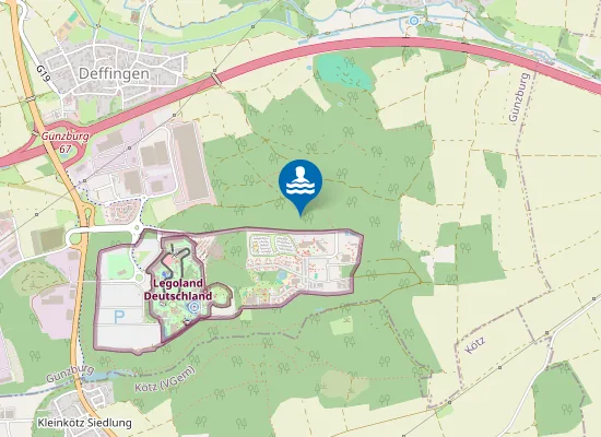 Map of ERDBEERSEE GUENZBURG
