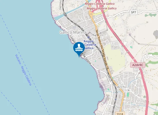 Map of GALLICO - CAMPING