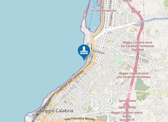 Map of LIDO COMUNALE PONTILE N