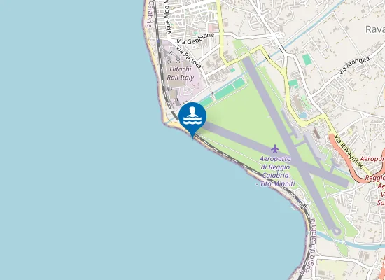 Map of RAVAGNESE - AEROPORTO