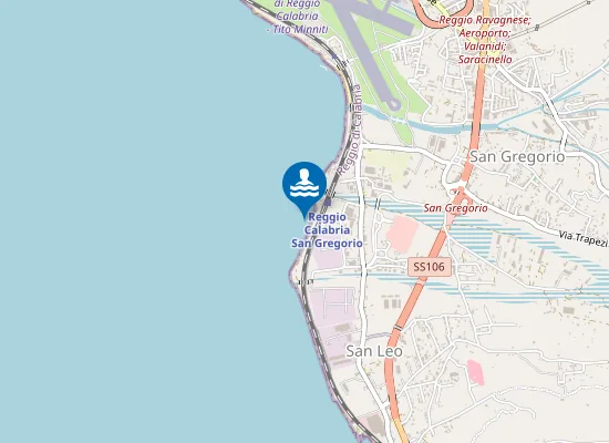 Map of S.GREGORIO - TEMESA N