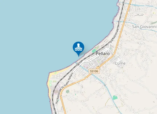 Map of PELLARO - LUME