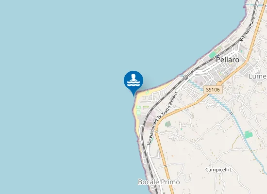 Map of PUNTA PELLARO