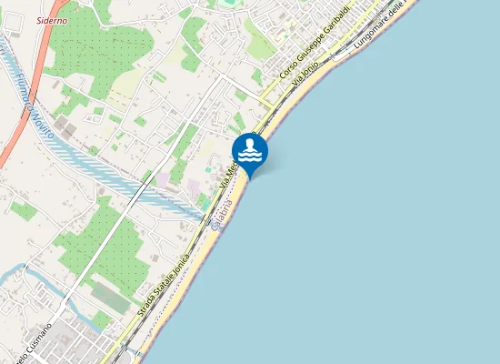 Map of HOTEL PRESIDENT TORRENTE NOVITO