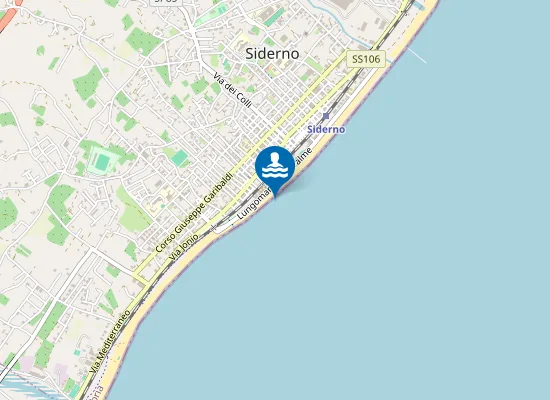 Map of CASA DI CURA TORRENTE GARINO