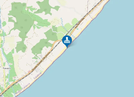 Map of KM 126 DELLA SS 106