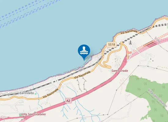 Map of LIDO DELLO STRETTO PORTICELLO