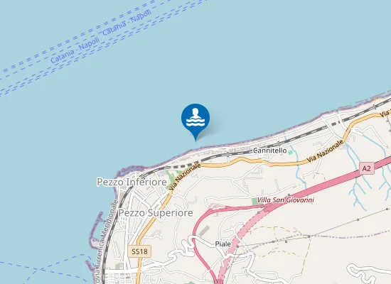 Map of LIDO BOCCACCIO