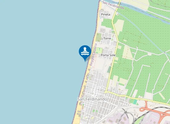 Map of LIDO VASCELLO