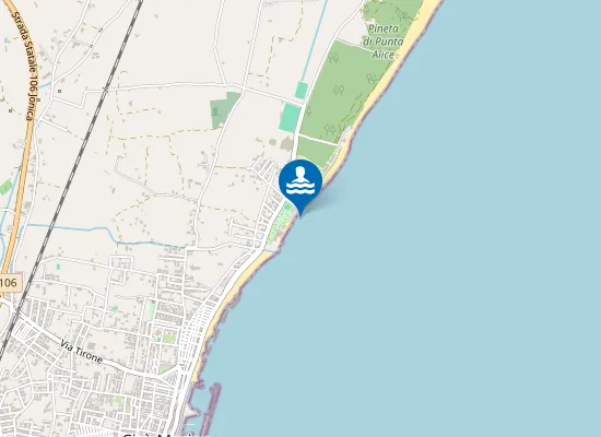 Map of CAMPING PUNTA ALICE