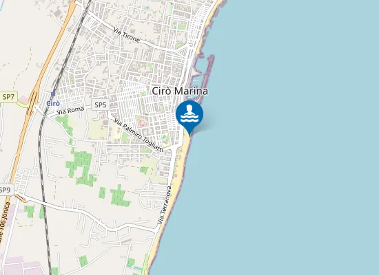 Map of 200 MT NORD CANALONE ARTINO