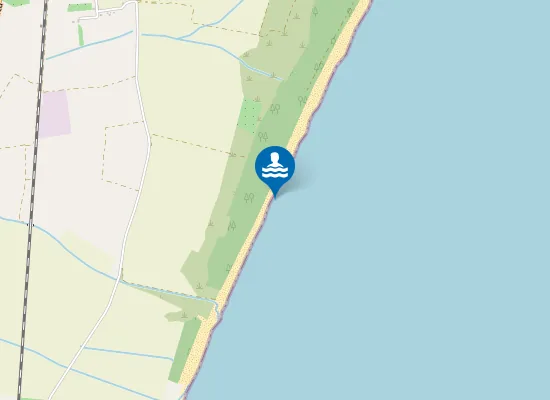 Map of A 4 KM A SUD FIUME NETO