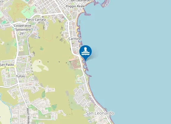 Map of DI FRONTE CIMITERO