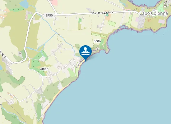 Map of CAMPING ALFIERI