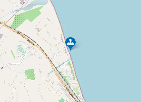 Map of A 300 MT.SUD DEL TORRENTE CASSIA