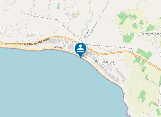 Map of A 500 MT FOSSO CAMPO LONGO