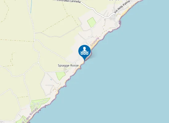 Map of A 1 KM SUD PUNTA FRATTE