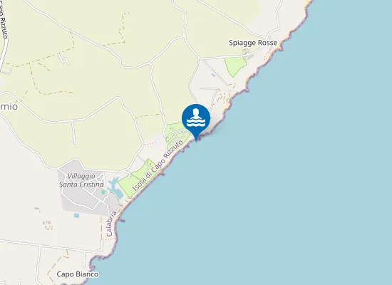 Map of A 1 KM NORD CAPO BIANCO