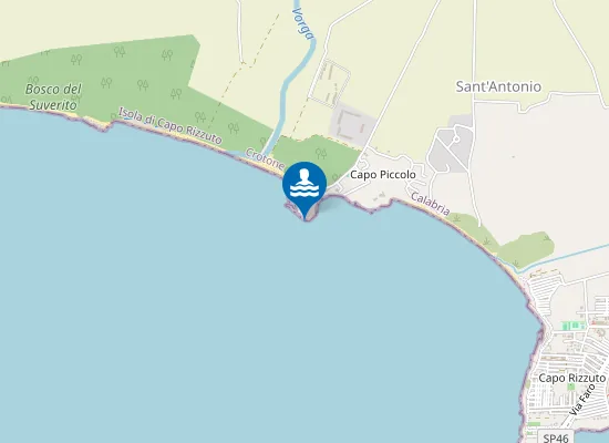 Map of CAPO PICCOLO