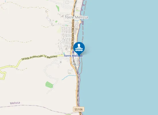 Map of LIDO CAVALLARO