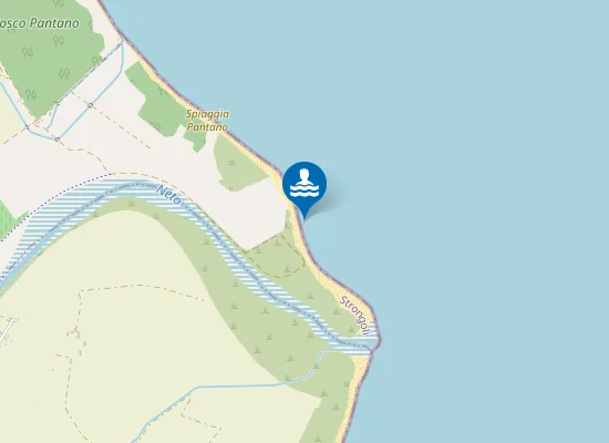 Map of 300 MT NORD FIUME NETO