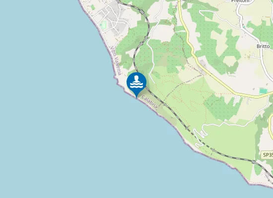 Map of SPIAGGIA TORRE