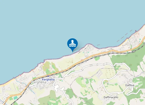 Map of SPIAGGIA CONTURA