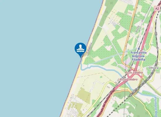 Map of 600 MT NORD ANGITOLA