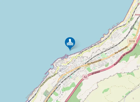 Map of DIREZ.CHIESA PIEDIGROTTA