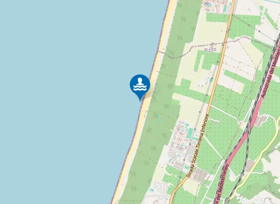 Map of DI FRONTE TORRENTE QUERCIA