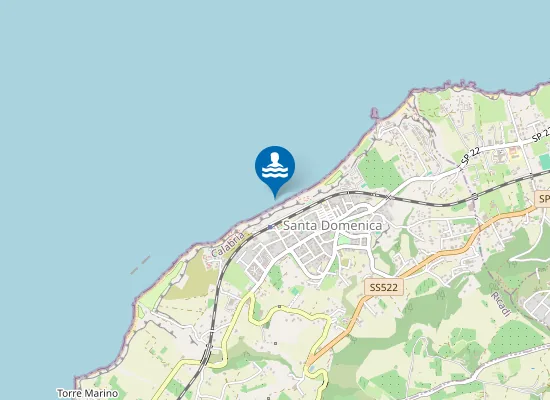 Map of SPIAGGIA FORMICOLI