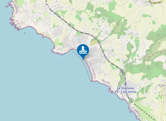 Map of SPIAGGIA S.MARIA