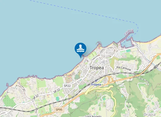 Map of 300 MT MARINA DELL`ISOLA