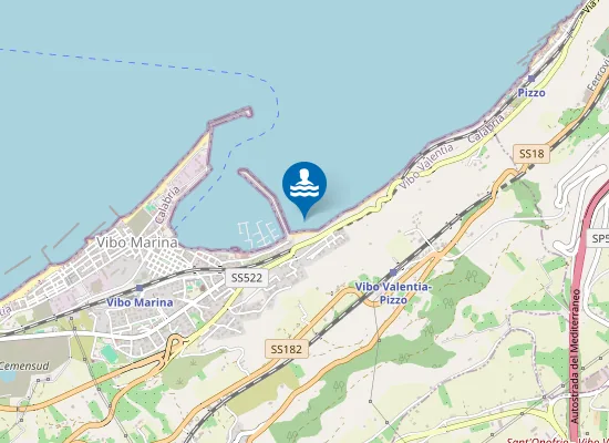 Map of LIDO PROSERPINA