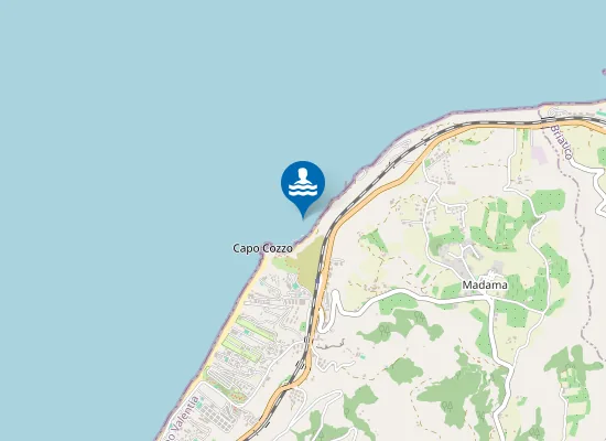 Map of CAPO COZZO