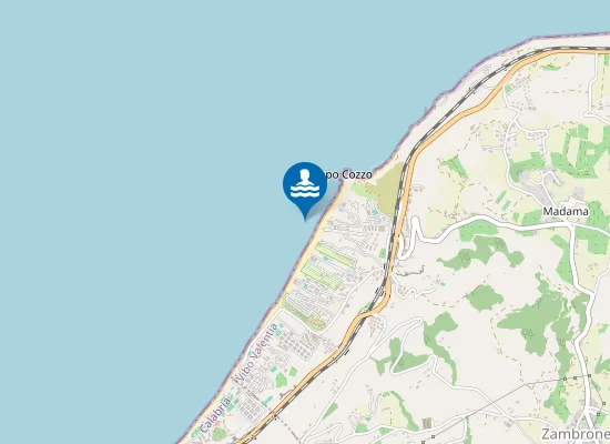 Map of SPIAGGIA ZAMBRONE