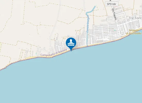 Map of C/DA POZZITELLO ANTISTANTE VIA CILE