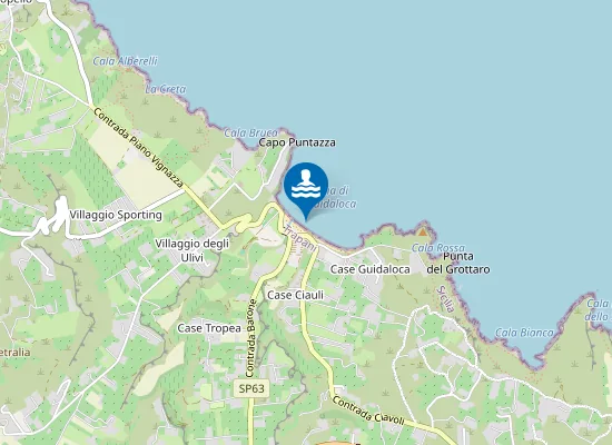 Map of BAIA GUIDA LOCA - RISTORANTE PIRO PIRO