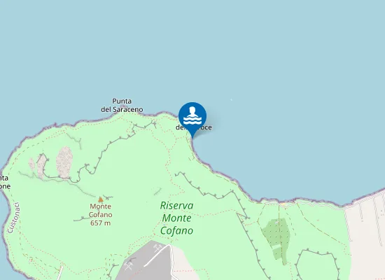 Map of TORRE TONNARA COFANO