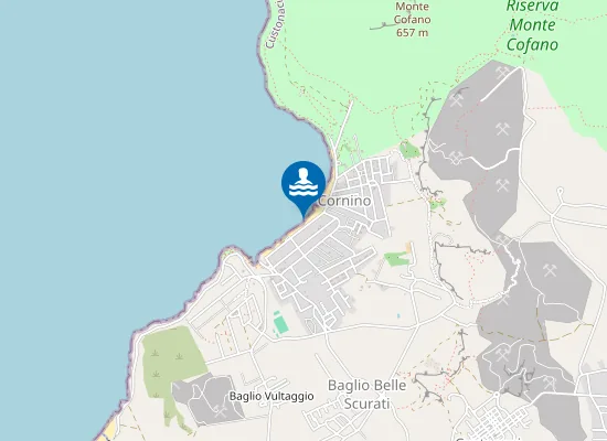 Map of CALA BUGUTO-PROSPICIENTE N.C 46-CORNINO