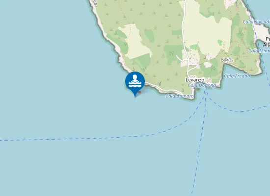 Map of LEVANTO - IL FARAGLIONE