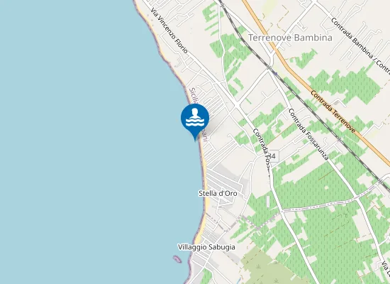 Map of CONTRADA BERBARO - LIDO SIGNORINO