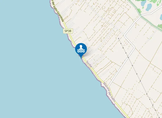 Map of VIA OBERDAN SCOGLIERA