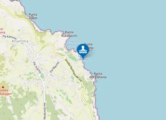 Map of CALA DI LEVANTE