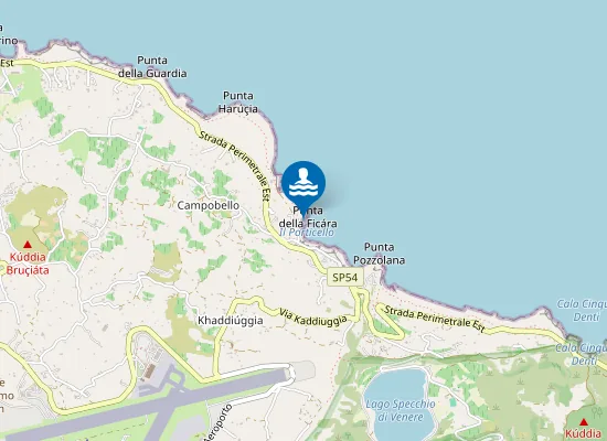 Map of PORTICELLO DI CAMPOBELLO