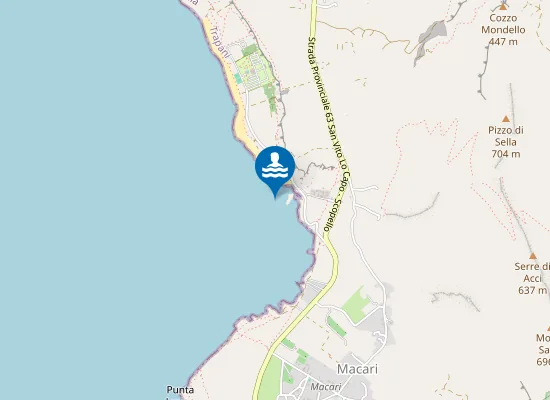 Map of VILLAGGIO TURISTICO-ZONA ISOLOTTO-MAKARI