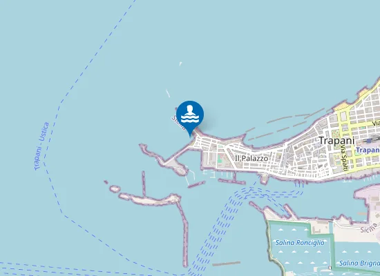 Map of CALETTA SAN LIBERALE