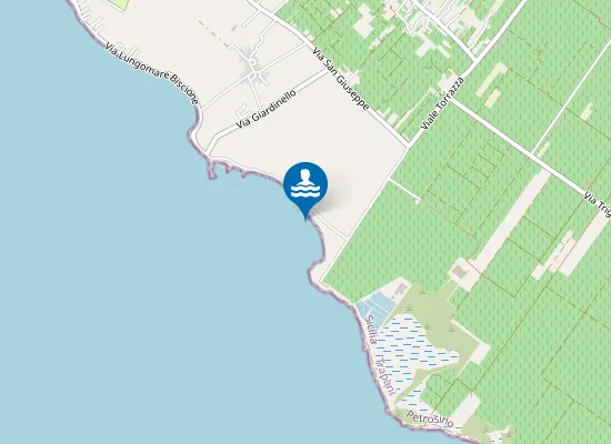 Map of LE TORRAZZE PRSP. NOTAIO LA FRANCESCA