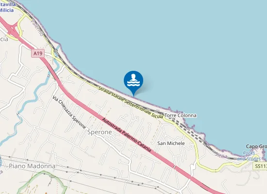 Map of SPIAGGIA CONTR. FIGURELLA